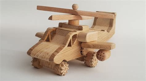 Wooden Helicopter Toy Plans & Patterns Wooden Automaton - Etsy