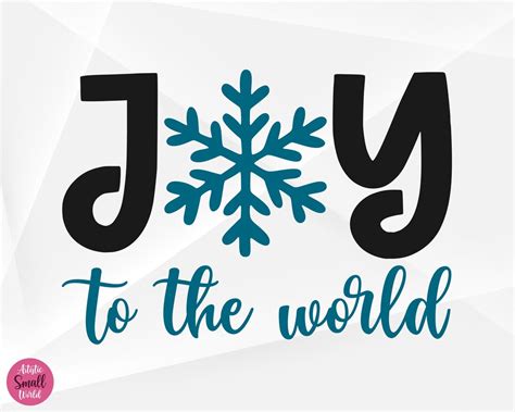 Joy to the World SVG, Christmas Svg, Winter Svg, Joy to the World Cut ...