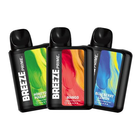 Breeze Prime (3-Pack) - Disposable Vapes – Mobs Enterprise