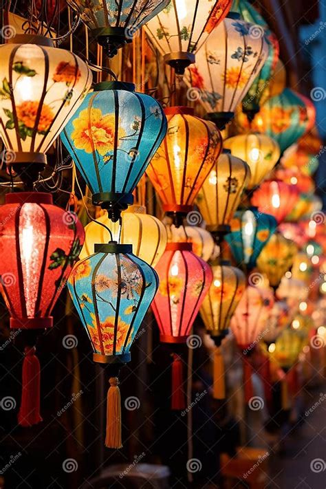 Los Farolillos Chinos Iluminan La Noche Los Colores Vibrantes ... 