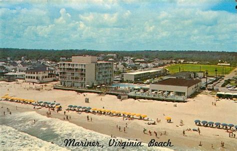 Mariner Resort Motor Inn Virginia Beach Va 57th And Ocean Aerial View