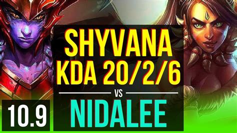 Shyvana Vs Nidalee Jungle Kda 2026 Triple Kill 75 Winrate