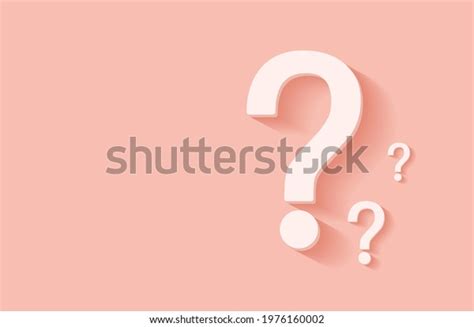 Question Mark Icon On Pink Background Stock Vector (Royalty Free) 1976160002 | Shutterstock