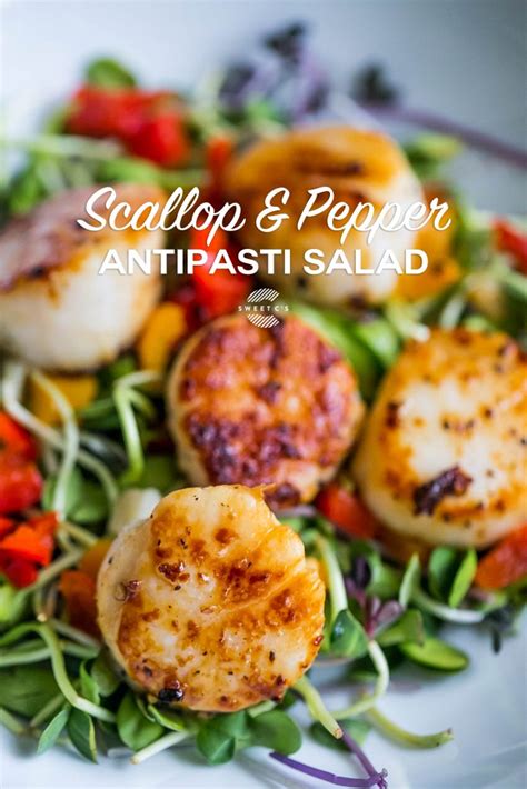 Scallop And Pepper Antipasti Salad