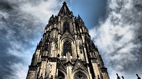 Wallpaper Cologne Cathedral, Germany, Cologne, Europe, sky, 4k ...