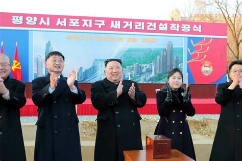 Kju Attends Sopo Area Apartment Groundbreaking North Korea