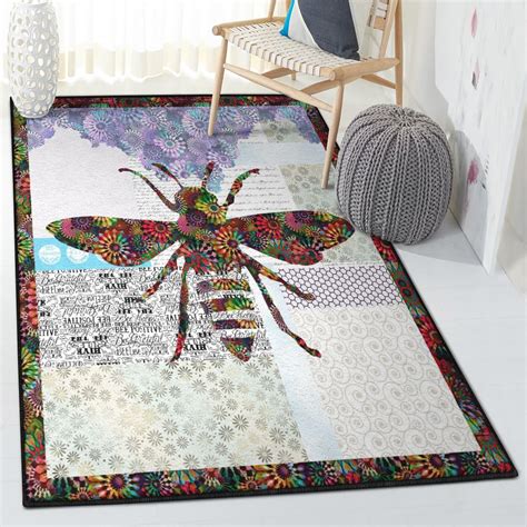 Queen Bee Indoor Outdoor Rugs Bee Rug Dreamrooma