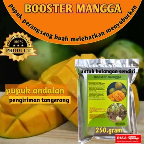 Jual Pupuk Booster Organik Mangga Pupuk Perangsang Buah Melebatkan