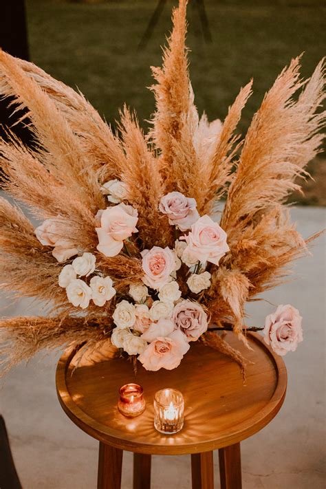 Pampas Grass Wedding Decor Wedding And Party Ideas 100 Layer Cake