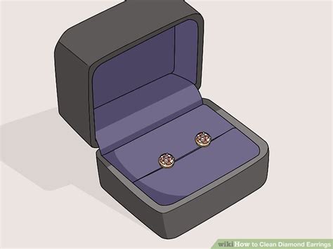 4 Ways to Clean Diamond Earrings - wikiHow