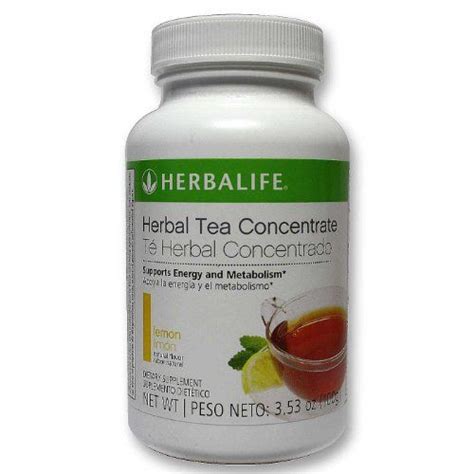 HERBALIFE HERBAL TEA CONCENTRATE PEACH FLAVOR 1 8 OZ Herbal Tea