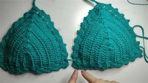 How To Crochet Free Crochet Bikini Top Pattern For Perfect Fit DIYsCraftsy
