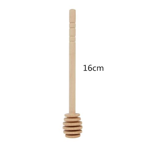 1Pcs Praktische Lange Handvat Mini Houten Honing L Grandado