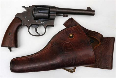 Sold Price COLT MODEL 1917 45 CALIBER DOUBLE ACTION REVOLVER August