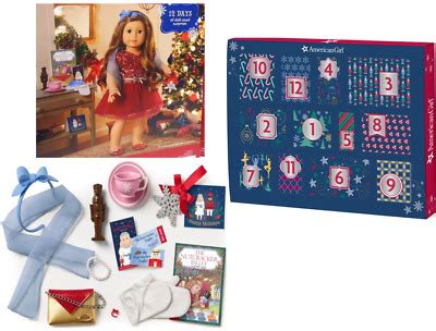 American Girl 12 DAYS OF CHRISTMAS + 12 ACCESSORIES Count Down Advent ...