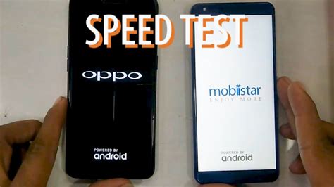 Oppo A S Vs Mobistair X Dual Speed Test Youtube