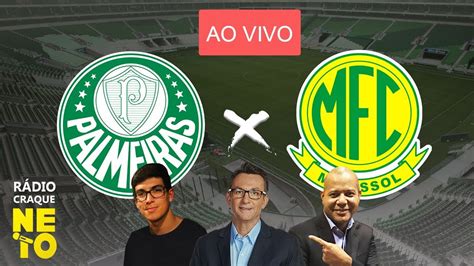 Palmeiras x Mirassol AO VIVO Rádio Craque Neto Paulistão 2020