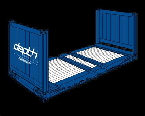 20 Flat Rack Container Depth Defence Logistics