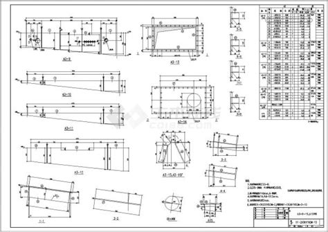 某薄板坯连铸连轧工程二冷室钢结构深化cad详细设计图纸土木在线
