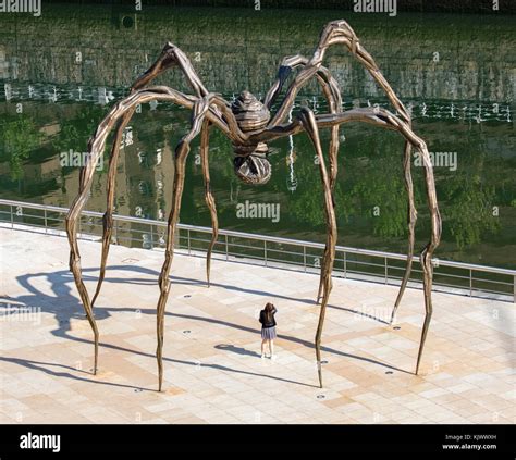 The Spider Sculpture Maman By Louise Bourgeois Guggenheim Museum Bilbao