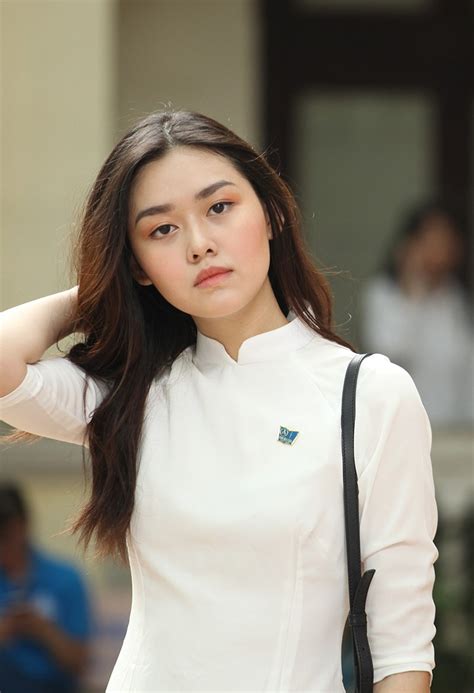 Hot girl trường Phan Đình Phùng trong ngày chia tay tuổi học trò