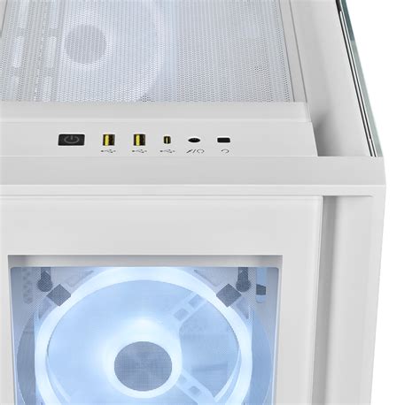 Case Cosair Icue X Rgb Ql Edition Mid Tower Atx Case True White Cc