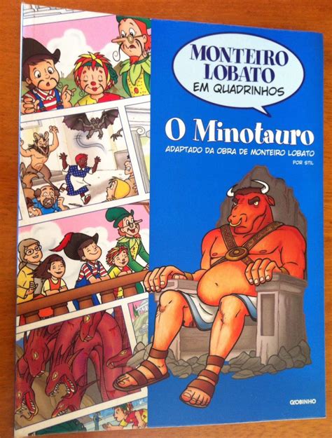 Monteiro Lobato Em Quadrinhos O Minotauro Livro Monteiro Lobato