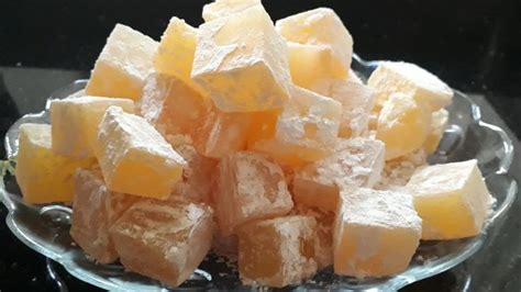 HOW TO MAKE ORANGE TURKISH DELIGHT PORTUKALLI LOKUM NASIL YAPILIR