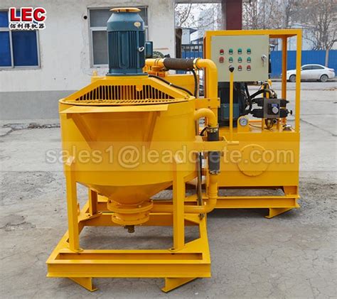 High Pressure Cement Grouting Station Leadcrete Engineering Machinery