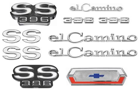 Emblem Kit El Camino Super Sport Ss Opgi