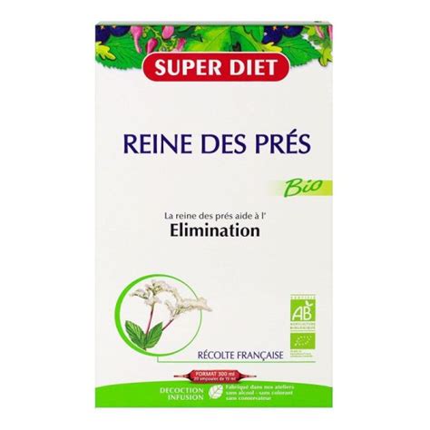 Reine des prés bio 20x15ml Pharmarun