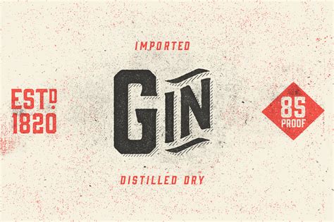 Gin Font Kreativ Font