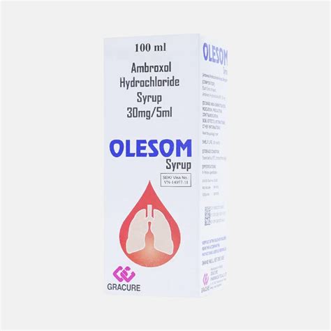 Siro điều trị viêm khí phế quản Olesom 100ml