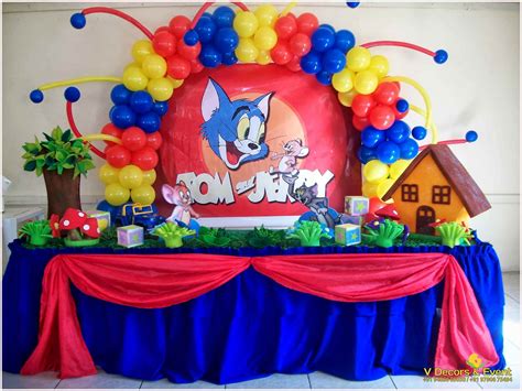 Themed Birthday Tom and Jerry Decorations Pondicherry,Tom Jerry ...