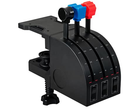 Logitech G Flight Simulator Throttle Quadrant for Multi-Engine Aircraft