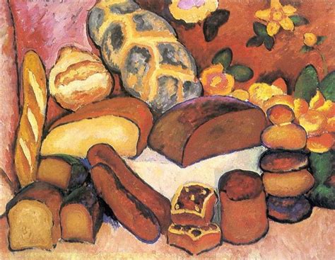 Still Life With Loaves Of Bread Ilya Mashkov Wikiart Org