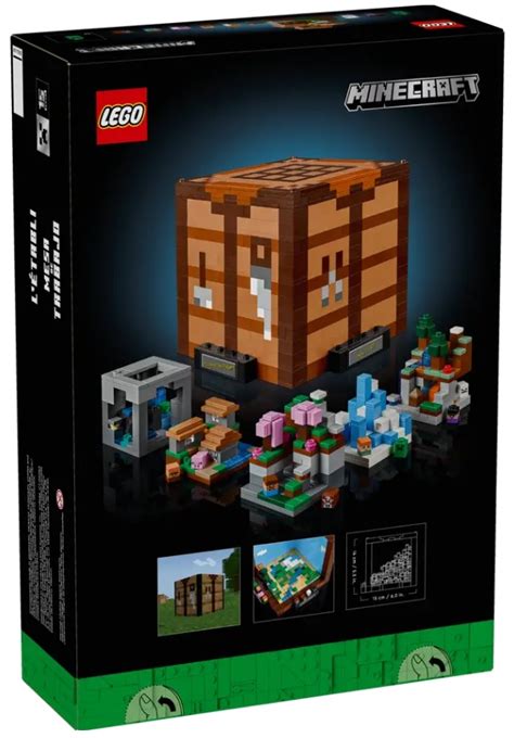 Lego Minecraft The Crafting Table Summer August Set