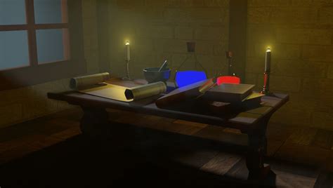 ArtStation - table room