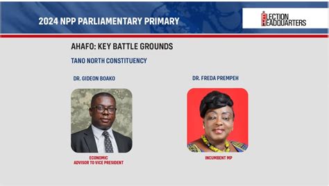 NPP Parliamentary Primaries All The Facts And Figures In Infographics