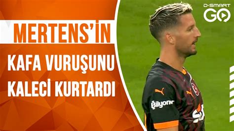 Mertens in Kafa Vuruşunu Kaleci Son Anda Kurtardı Galatasaray