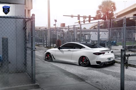 Lowered Infiniti Q60 Goes Racy With Custom Ground Effects —