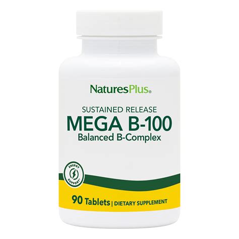 Buy Natures Plus Mega B Sustained Release Tablets Online At Best