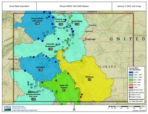 Snotel Colorado Snowpack Map - Aggie Arielle