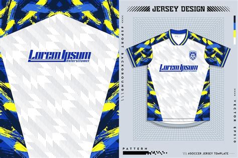 Premium Vector Mock Up Background For Sports Jerseys Race Jerseys