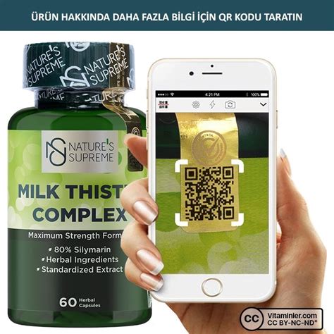 Nature S Supreme Milk Thistle Complex Kaps L Vitaminler