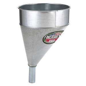 Amazon Behrens Galvanized Steel Offset Funnel Quart Garden