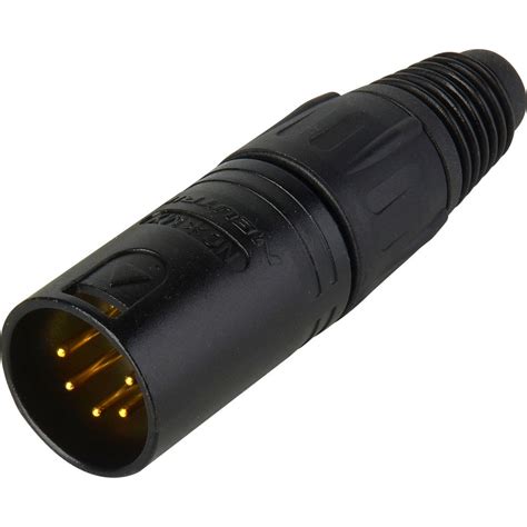 Sescom 5 Pin Xlr Male Connector With 120 Ohms Resistor Dmx Term