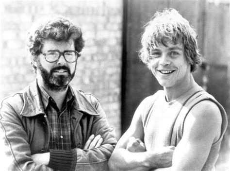 George Lucas and Mark Hamill - Star Wars: Behind the scenes pictures ...