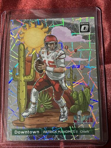 Panini Donruss Super Bowl Downtown Patrick Mahomes Ii Mint In