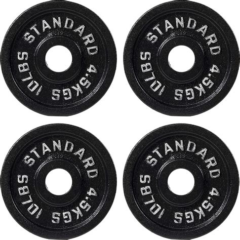 Balancefrom Classic Cast Iron Weight Plates For Strength Training